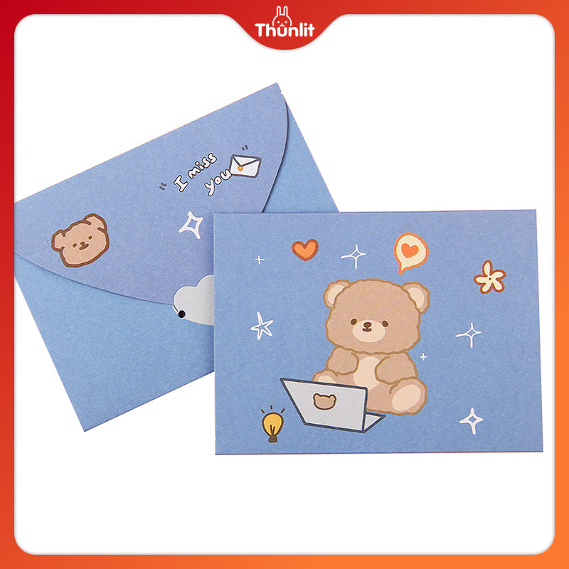 Thunlit Greeting Card