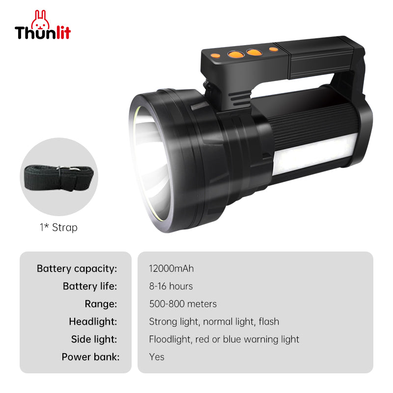 Thunlit Rechargeable Searchlight