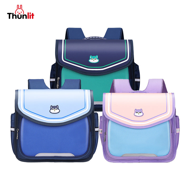 Thunlit Flap School Backpack