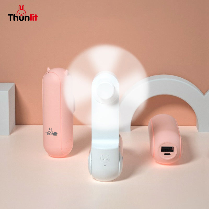 Thunlit Portable Folding Fan