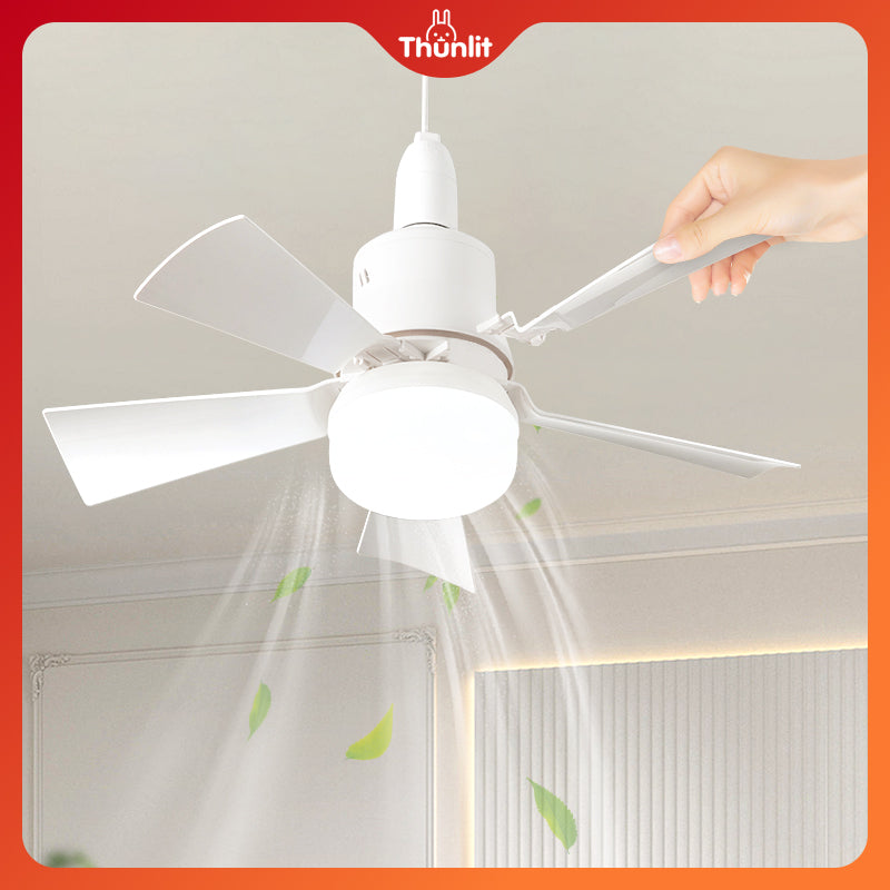 Thunlit Small Ceiling Fan with Light