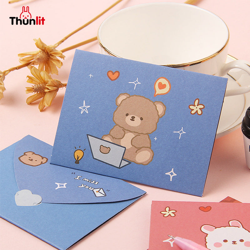 Thunlit Greeting Card