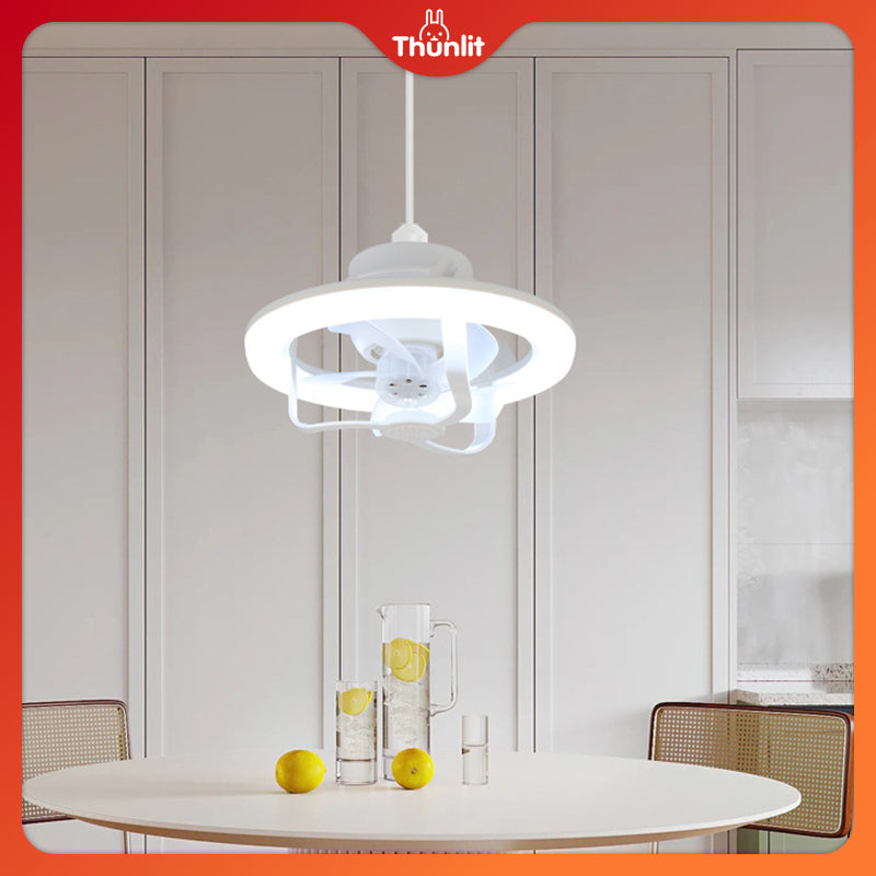 Thunlit Oscillating Ceiling Fan with Light