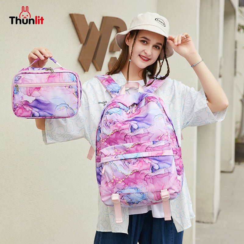 Thunlit Backpack and Lunchbag Set