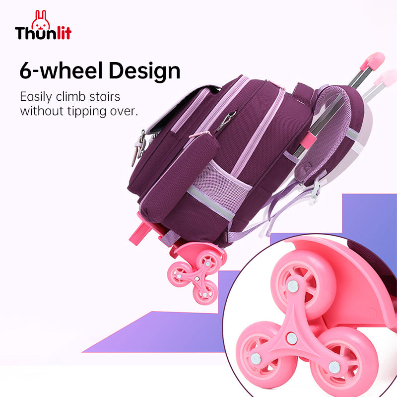 Thunlit Trolley Bag for Kids