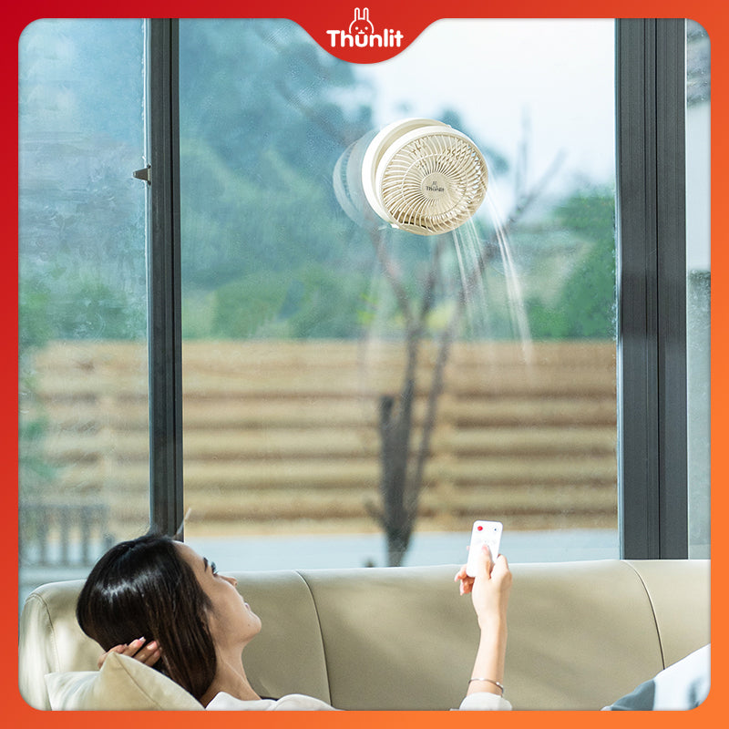 Thunlit Wall Mounted Oscillating Fan