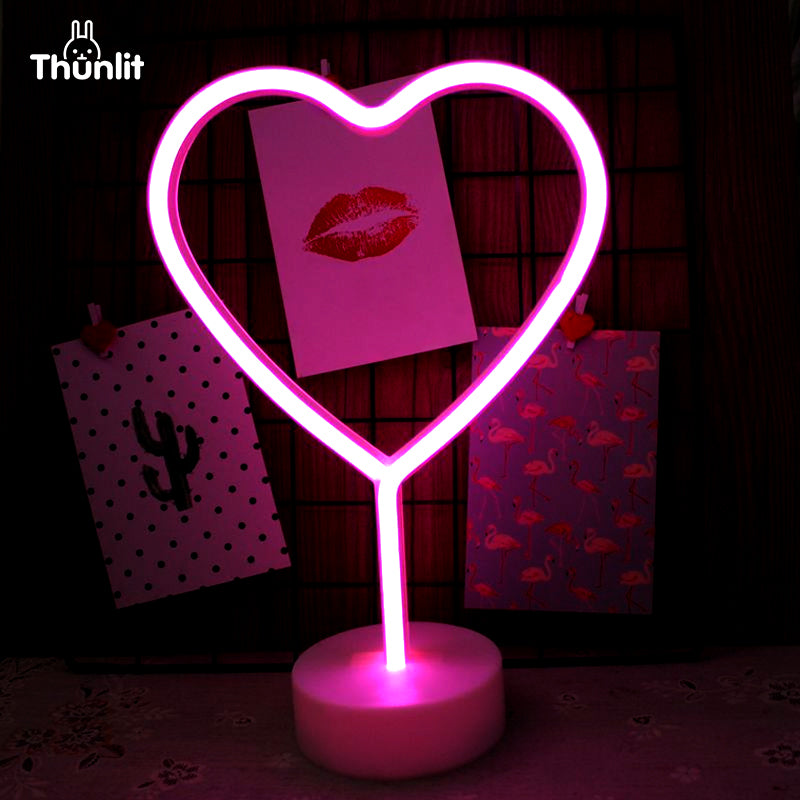 Thunlit Love Night Light