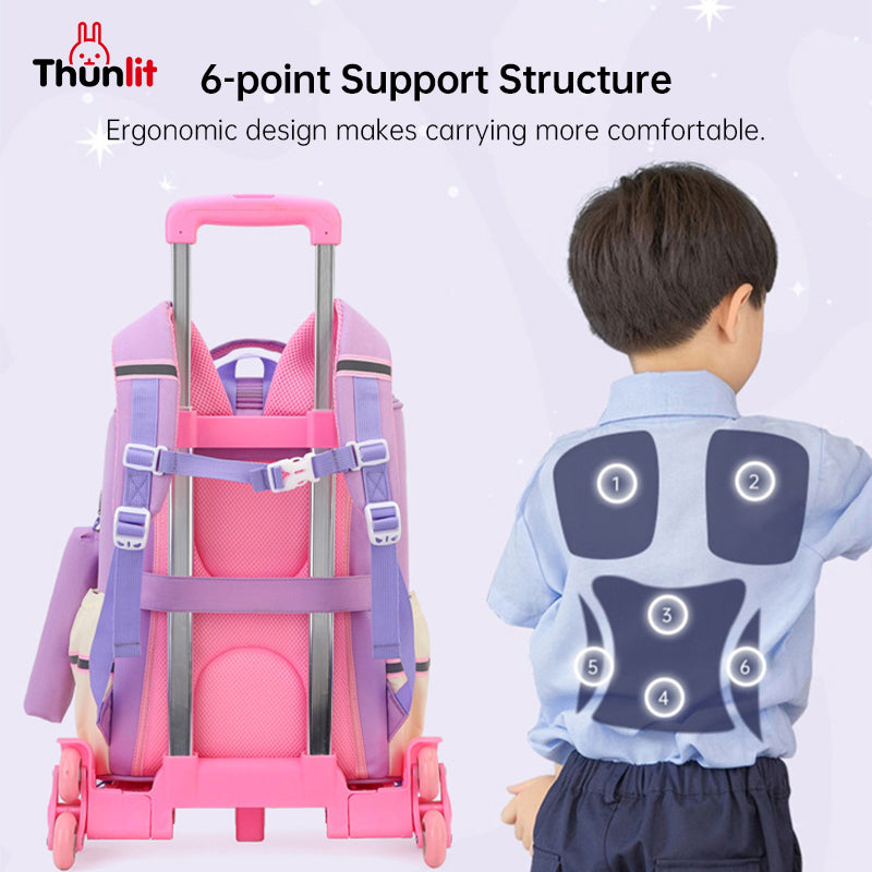 Thunlit Trolley Schoolbag