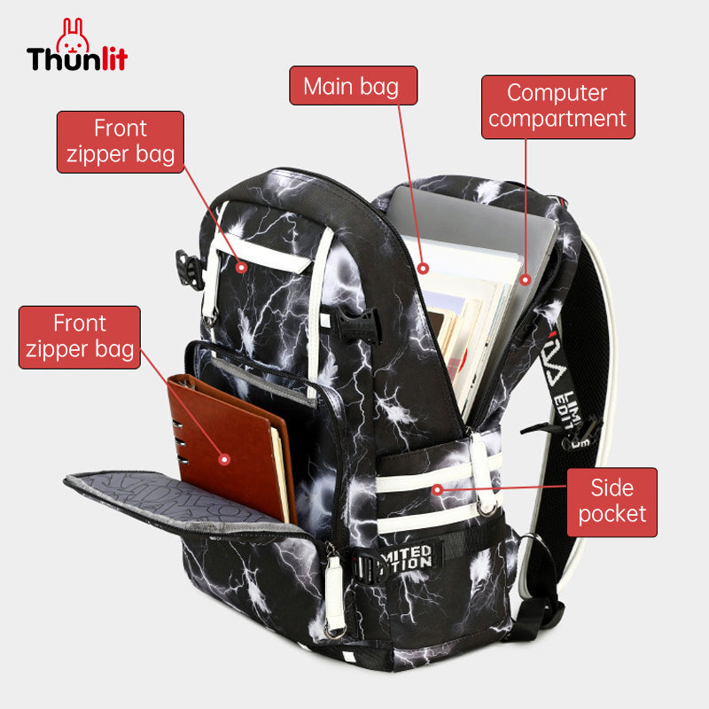 Thunlit College Backpack