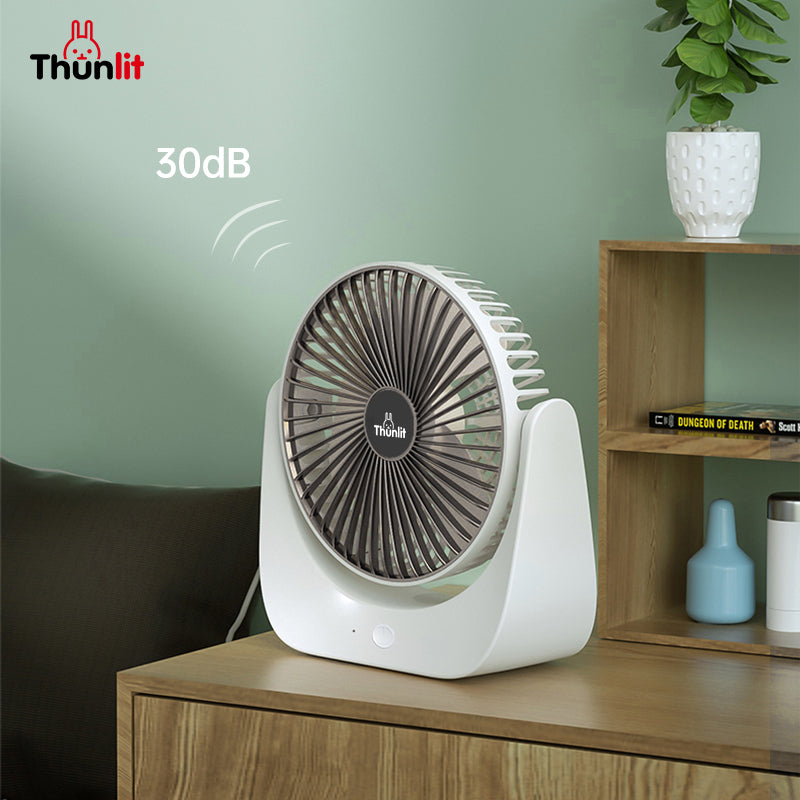 Thunlit Rechargeable Desk Fan