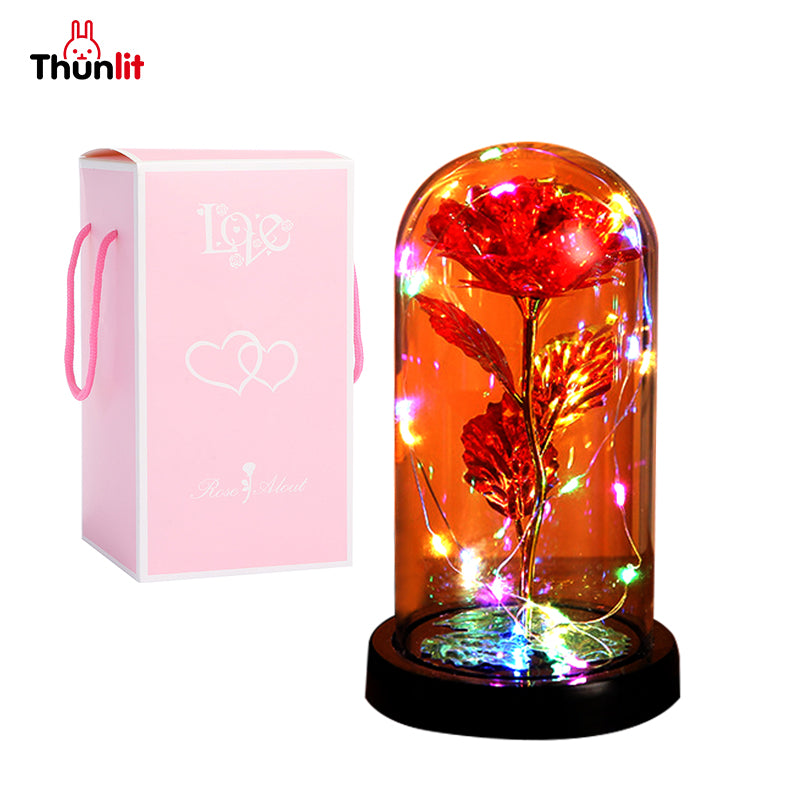 Thunlit Rose Flower Light