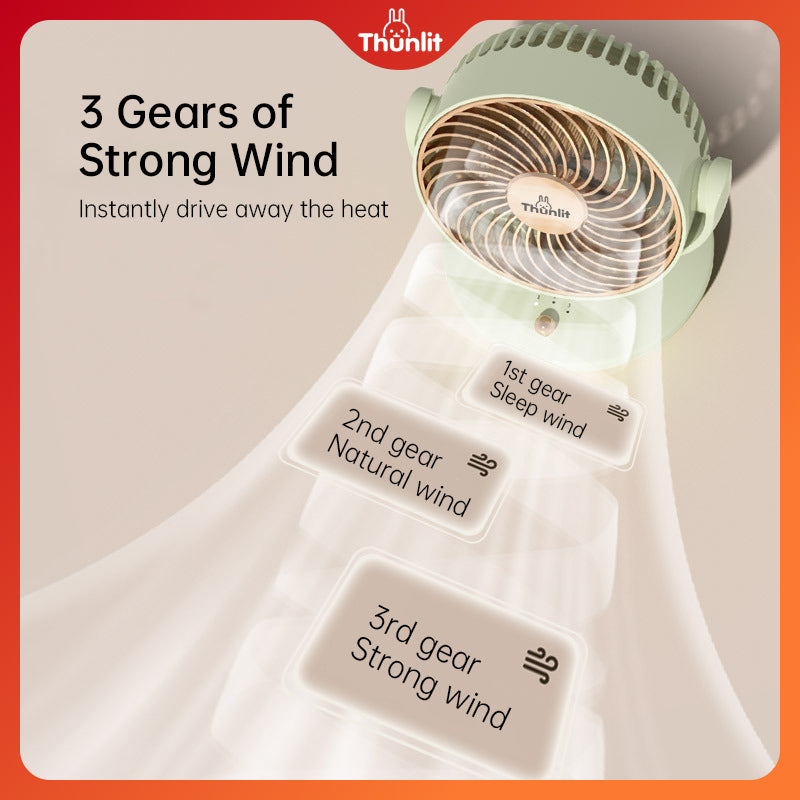 Thunlit Desktop Circulation Fan