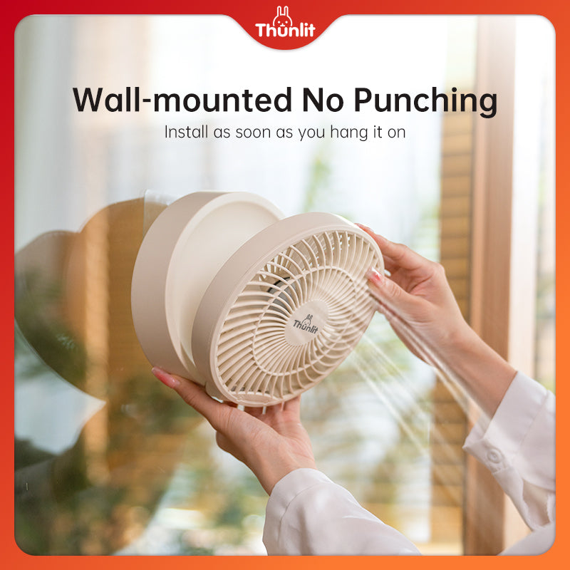 Thunlit Wall Mounted Oscillating Fan