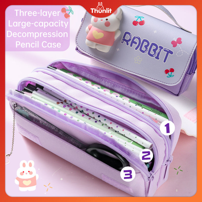 Thunlit Cute Pencil Case