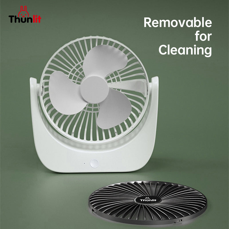 Thunlit Rechargeable Desk Fan