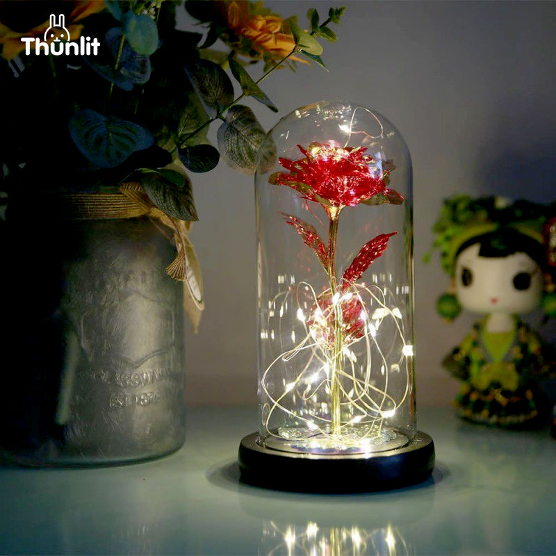 Thunlit Rose Flower Light