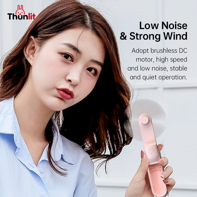 Thunlit Portable Folding Fan