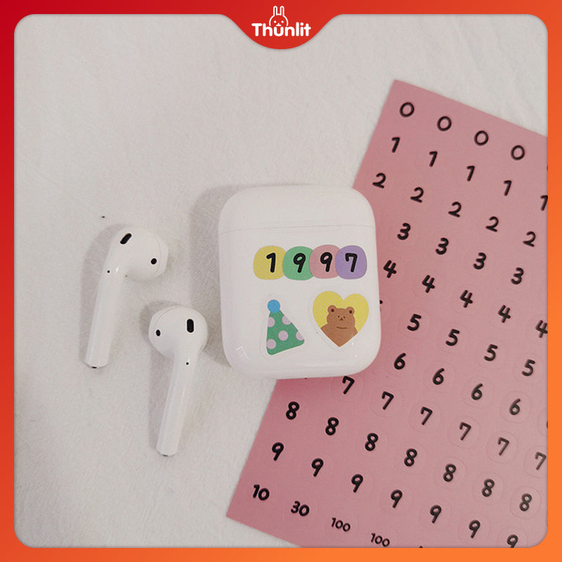 Thunlit Alphabet Sticker