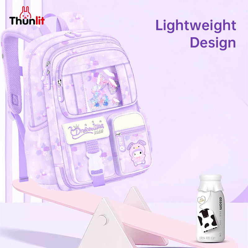 Thunlit Girls School Backpack