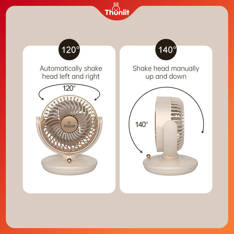 Thunlit Desktop Circulation Fan