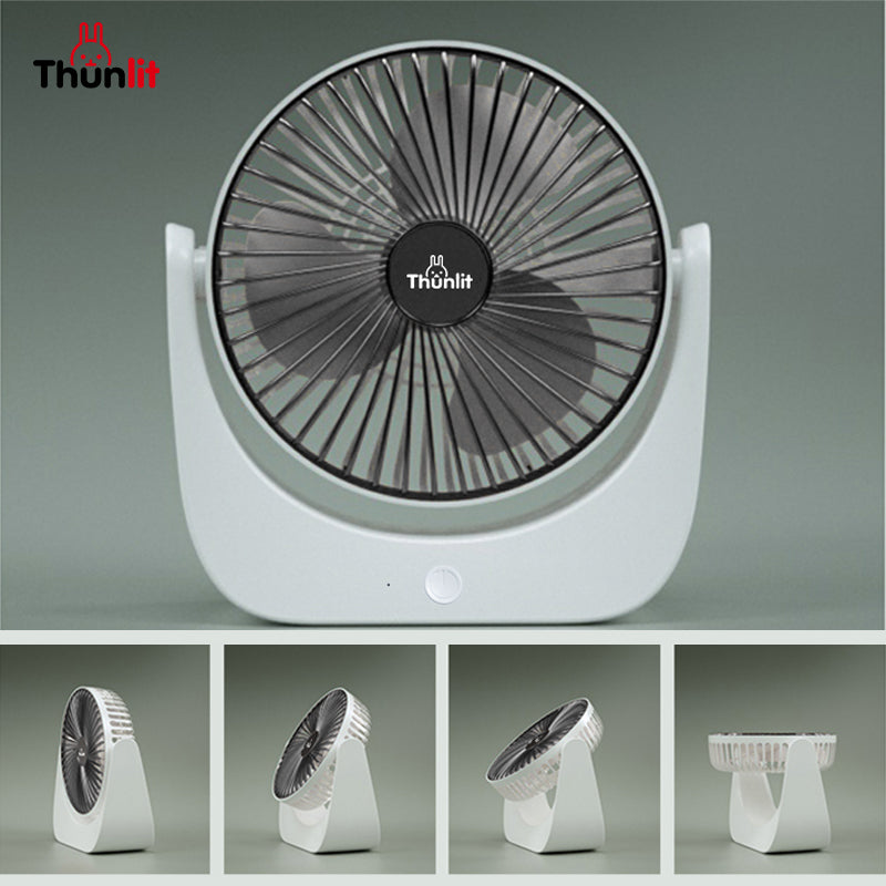 Thunlit Rechargeable Desk Fan