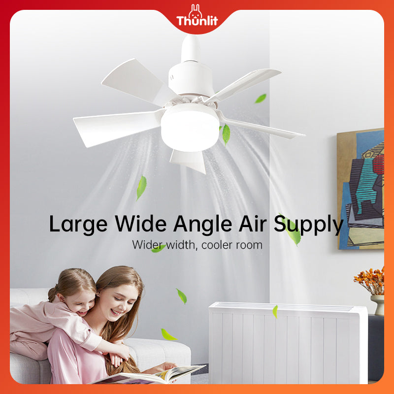 Thunlit Small Ceiling Fan with Light