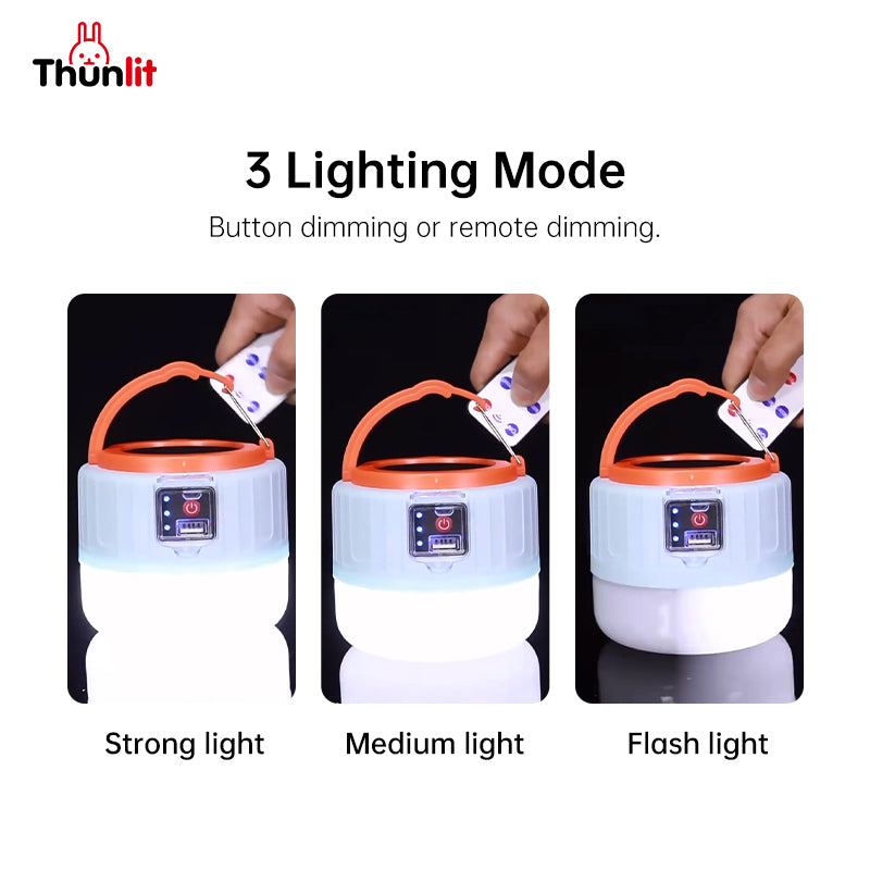 Thunlit Solar Camping Light