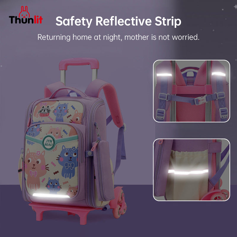 Thunlit Trolley Schoolbag