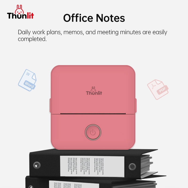 Thunlit Mini Portable Printer