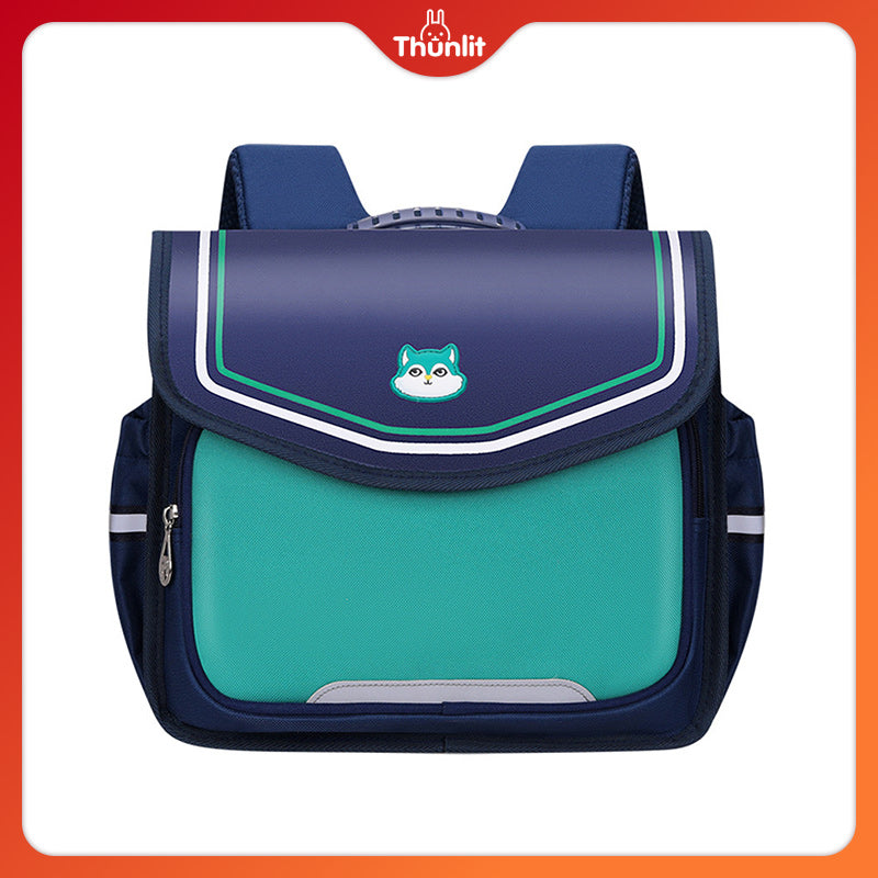 Thunlit Flap School Backpack