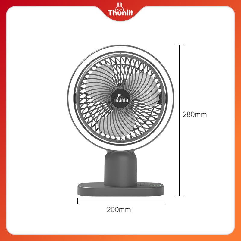 Thunlit Small Desk Fan