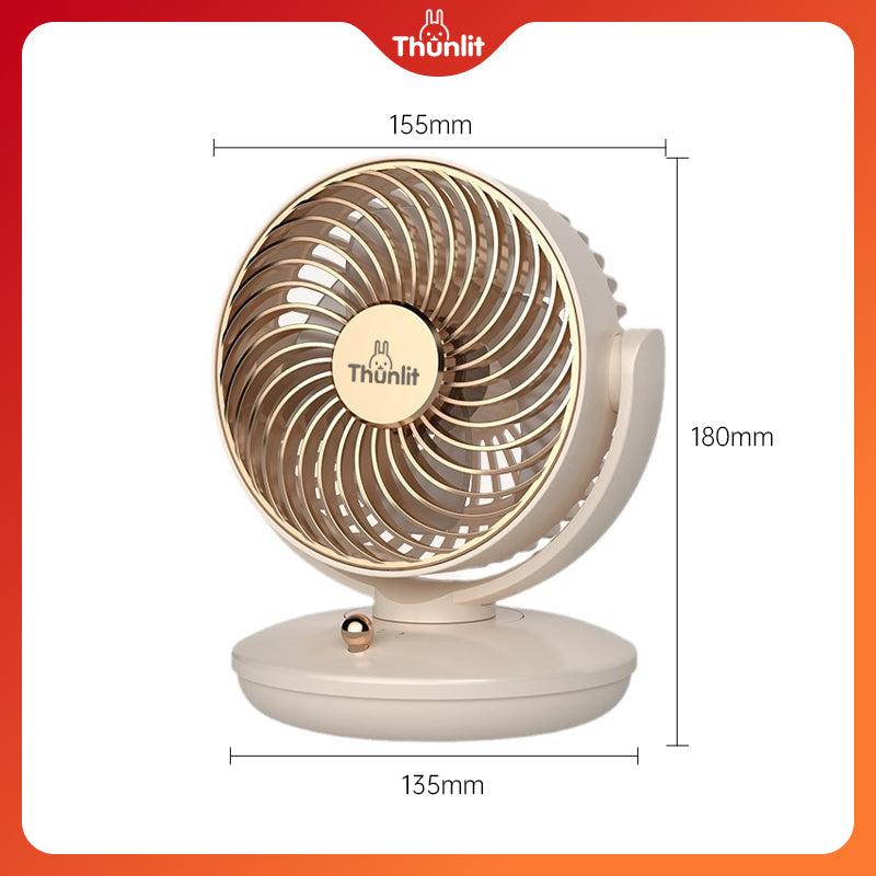 Thunlit Desktop Circulation Fan