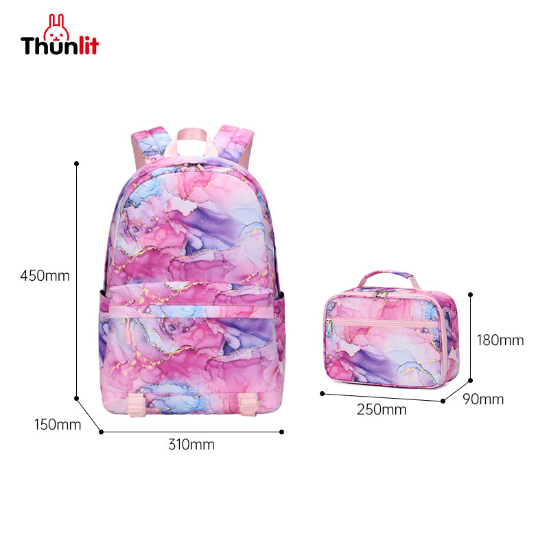 Thunlit Backpack and Lunchbag Set