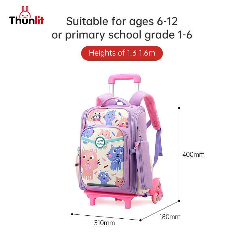 Thunlit Trolley Schoolbag