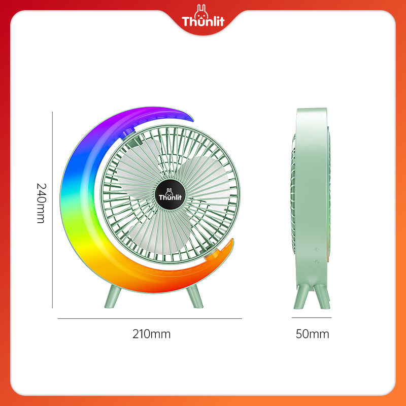 Thunlit Personal Desk Fan