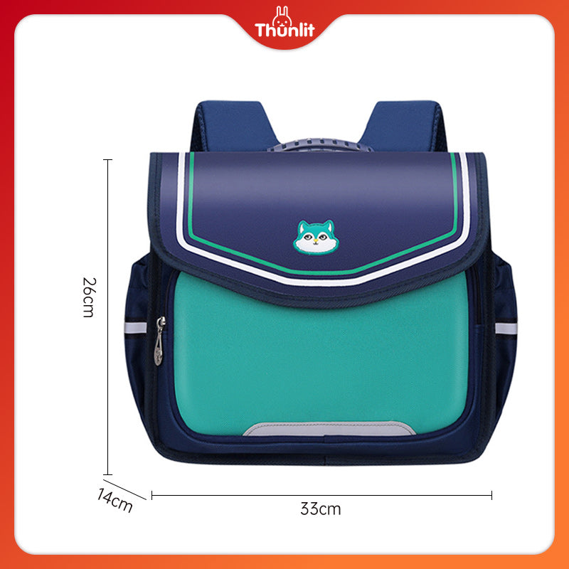 Thunlit Flap School Backpack