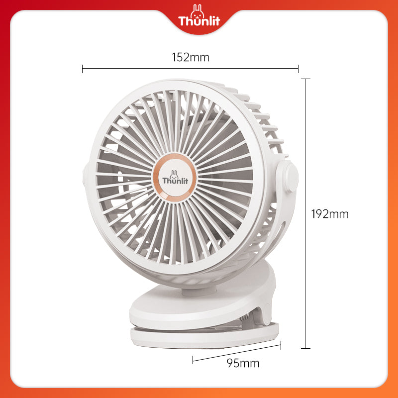 Thunlit Clip Electric Fan