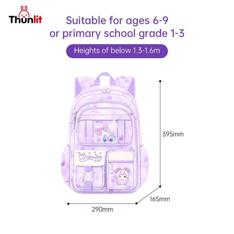 Thunlit Girls School Backpack