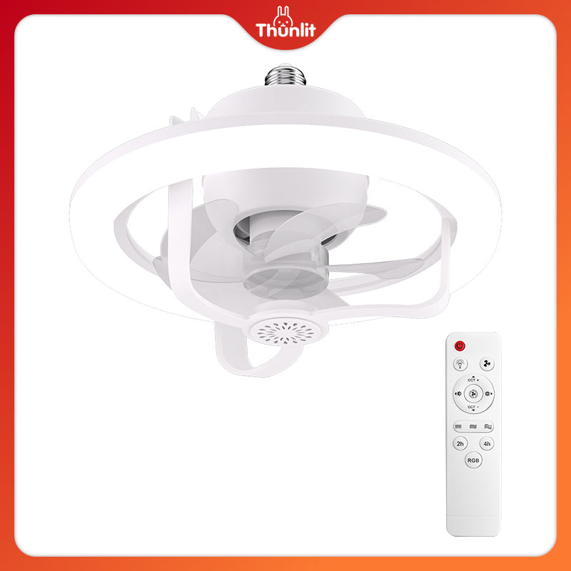 Thunlit Oscillating Ceiling Fan with Light