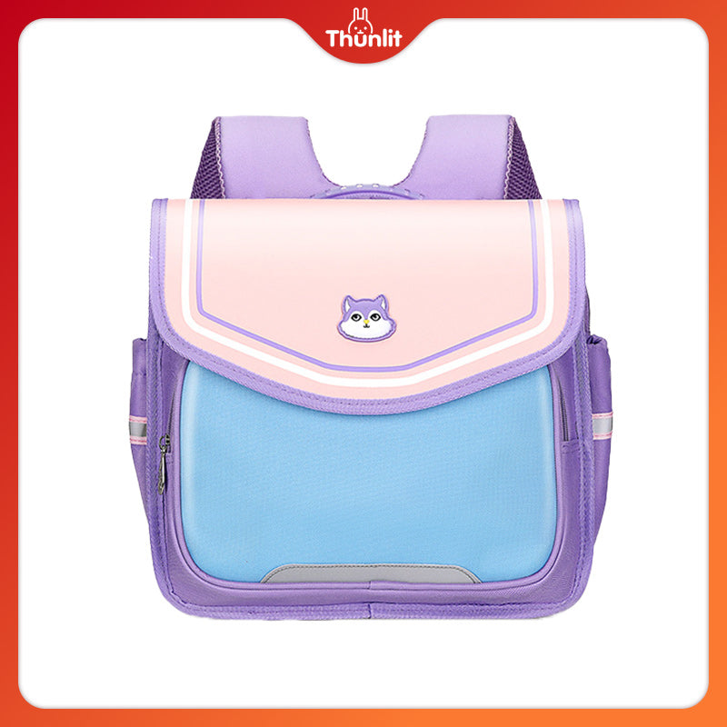 Thunlit Flap School Backpack