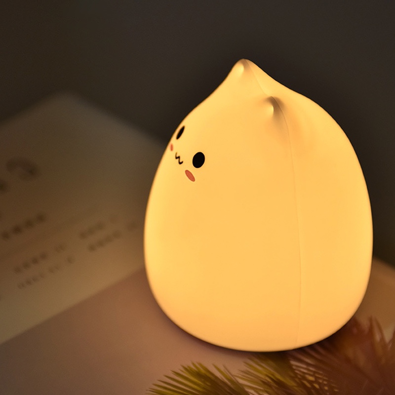 Thunlit Egg Night Light Silicone Home Decoration Egg Night Lamp